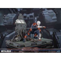 METAL GEAR SOLID CYBORG NINJA GRAY FOX STATUA FIGURE FIRST4FIGURES