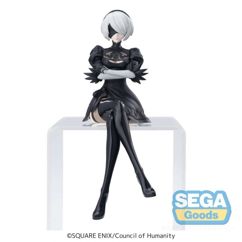 NIER AUTOMATA 2B PM PERCHING STATUA FIGURE SEGA GOODS