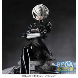 SEGA GOODS NIER AUTOMATA 2B PM PERCHING PVC STATUE FIGURE