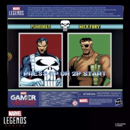 MARVEL LEGENDS GAMERVERSE PUNISHER & NICK FURY 2-PACK ACTION FIGURES HASBRO