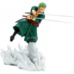 BANPRESTO ONE PIECE RORONOA ZORO EGGHEAD VER. SENKOZEKKEI STATUE FIGURE