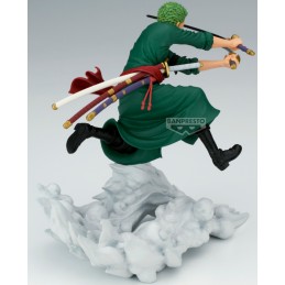 BANPRESTO ONE PIECE RORONOA ZORO EGGHEAD VER. SENKOZEKKEI STATUE FIGURE