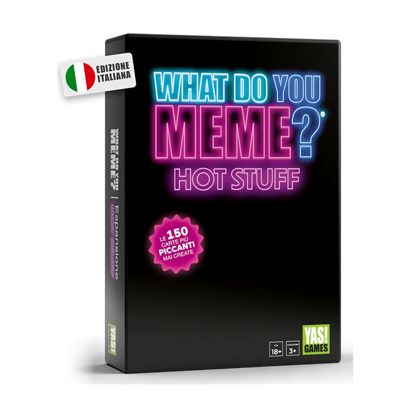 WHAT DO YOU MEME? HOT STUFF GIOCO DA TAVOLO ITALIANO YAS! GAMES