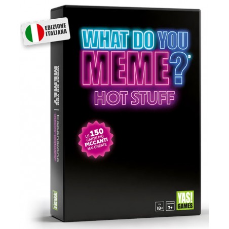WHAT DO YOU MEME? HOT STUFF GIOCO DA TAVOLO ITALIANO