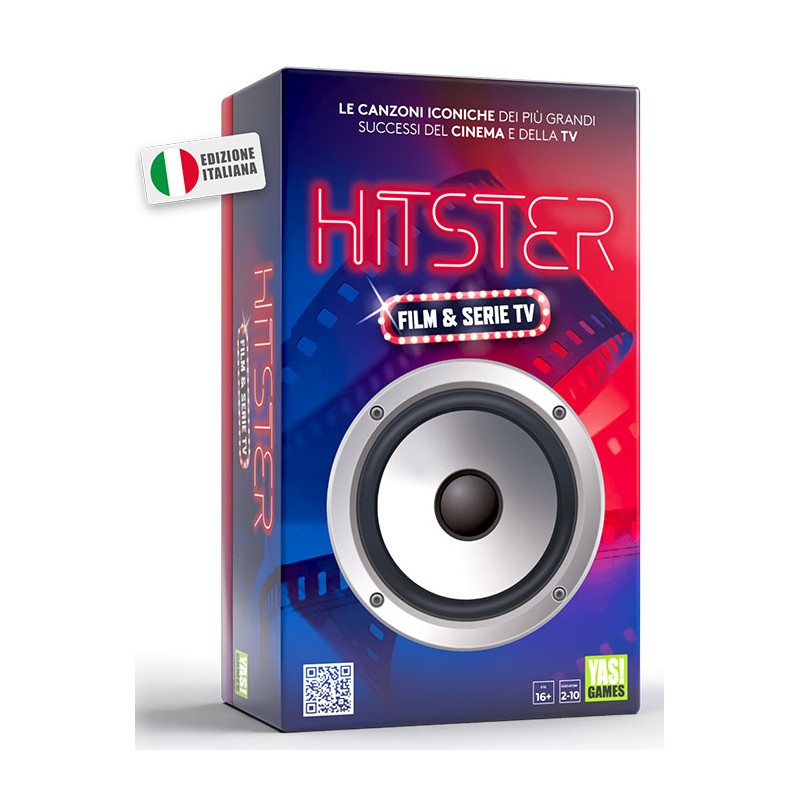 HITSTER FILM E SERIE TV GIOCO DA TAVOLO ITALIANO YAS! GAMES
