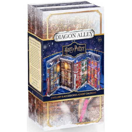 HARRY POTTER DIAGON ALLEY JEWELLERY AND ACCESSORY ADVENT CALENDAR CALENDARIO DELL'AVVENTO 24 GIORNI