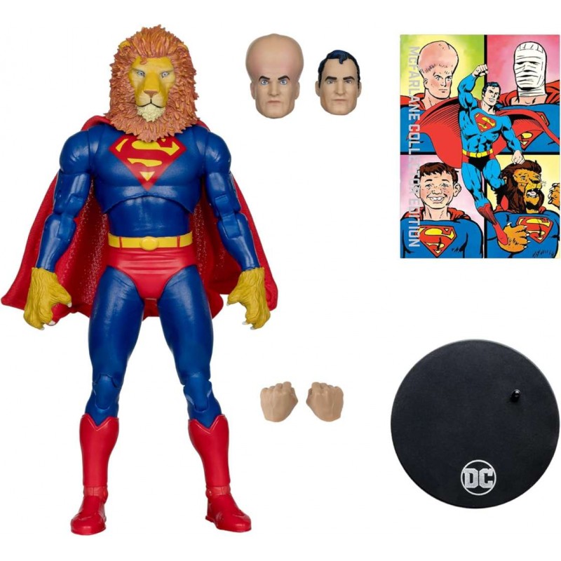 MC FARLANE DC MULTIVERSE STRANGE LIVES OF SUPERMAN PVC ACTION FIGURE