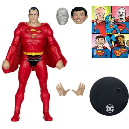DC MULTIVERSE STRANGE LIVES OF SUPERMAN RED VERSION ACTION FIGURE