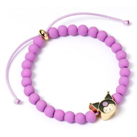 KUROMI PURPLE BEAD BRACELET