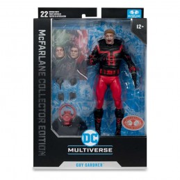 DC MULTIVERSE RED LANTERN GUY GARDNER ACTION FIGURE MC FARLANE DC MULTIVERSE RED LANTERN GUY GARDNER ACTION FIGURE MC FARLANE