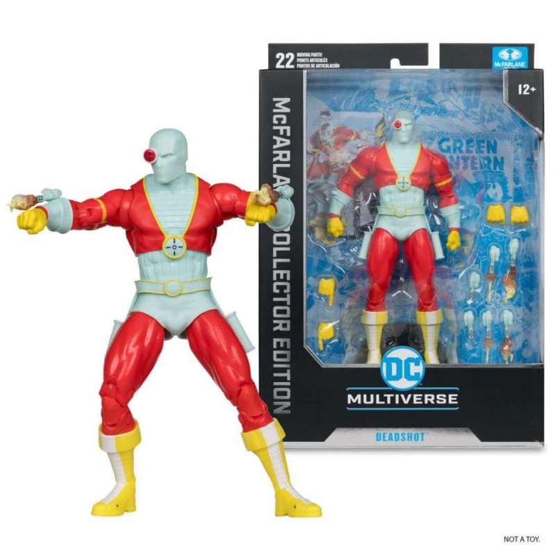 DC MULTIVERSE DEADSHOT ACTION FIGURE MC FARLANE DC MULTIVERSE DEADSHOT ACTION FIGURE MC FARLANE