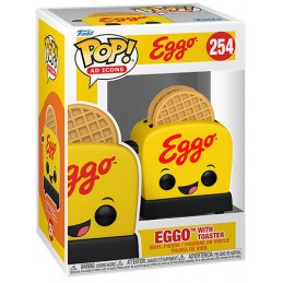 FUNKO FUNKO POP! AD ICONS KELLOGG'S EGGO WITH TOASTER BOBBLE HEAD FIGURE