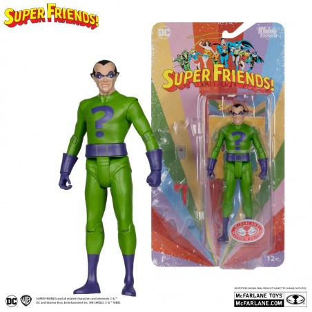 DC COMICS RETRO SUPER FRIENDS RIDDLER ACTION FIGURE