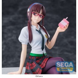 SEGA GOODS REBUILD OF EVANGELION MARI MAKINAMI PM PERCHING STATUE PVC FIGURE