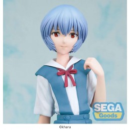 REBUILD OF EVANGELION REI AYANAMI UNIFORM HIGH PREMIUM STATUA FIGURE SEGA GOODS REBUILD OF EVANGELION REI AYANAMI UNIFORM HIGH PREMIUM STATUA FIGURE SEGA GOODS