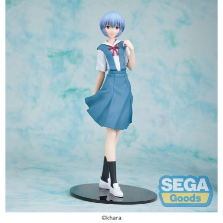 REBUILD OF EVANGELION REI AYANAMI UNIFORM HIGH PREMIUM STATUA FIGURE
