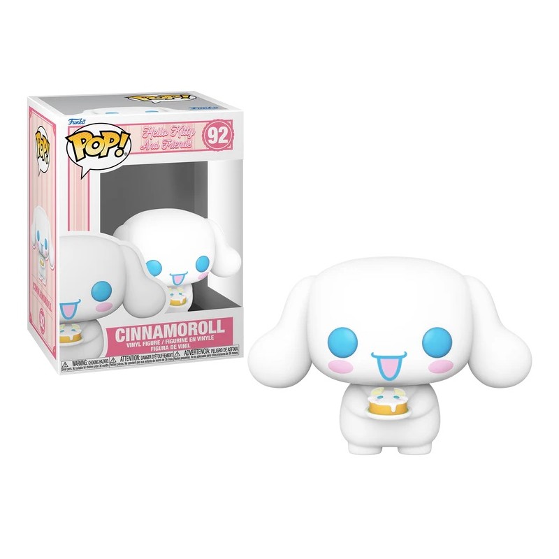FUNKO POP! HELLO KITTY AND FRIENDS 92 CINNAMOROLL BOBBLE HEAD KNOCKER FIGURE FUNKO