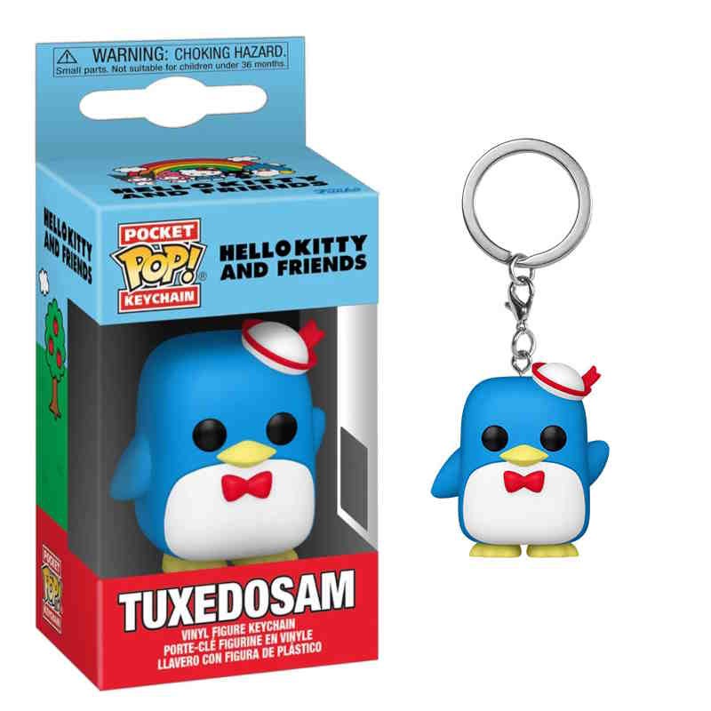 HELLO KITTY AND FRIENDS POCKET POP! TUXEDOSAM KEYCHAIN PORTACHIAVI FUNKO HELLO KITTY AND FRIENDS POCKET POP! TUXEDOSAM KEYCHAIN PORTACHIAVI FUNKO
