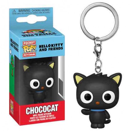 HELLO KITTY AND FRIENDS POCKET POP! CHOCOCAT KEYCHAIN PORTACHIAVI
