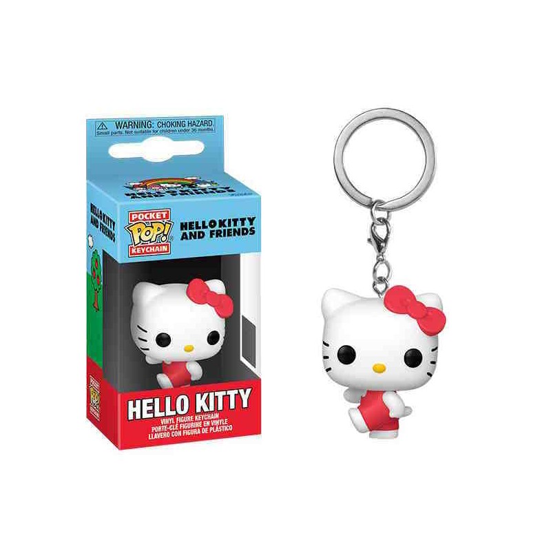 HELLO KITTY AND FRIENDS POCKET POP! HELLO KITTY KEYCHAIN PORTACHIAVI FUNKO HELLO KITTY AND FRIENDS POCKET POP! HELLO KITTY KEYCHAIN PORTACHIAVI FUNKO