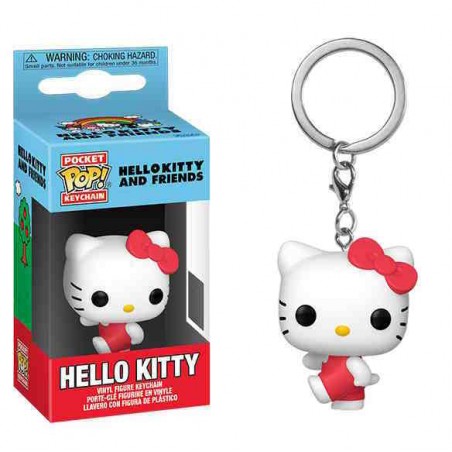 HELLO KITTY AND FRIENDS POCKET POP! HELLO KITTY KEYCHAIN