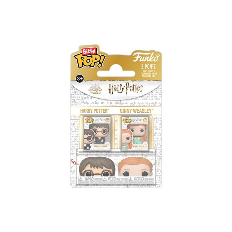 FUNKO BITTY POP! HARRY POTTER HARRY E GINNY VINYL MINI FIGURE FUNKO FUNKO BITTY POP! HARRY POTTER HARRY E GINNY VINYL MINI FIGURE FUNKO