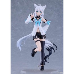 HOLOLIVE PRODUCTION SHIRAKAMI FUBUKI FIGMA ACTION FIGURE MAX FACTORY