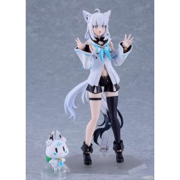 MAX FACTORY HOLOLIVE PRODUCTION SHIRAKAMI FUBUKI FIGMA SERIES PVC ACTION FIGURE