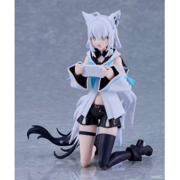 MAX FACTORY HOLOLIVE PRODUCTION SHIRAKAMI FUBUKI FIGMA SERIES PVC ACTION FIGURE