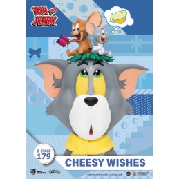 D-STAGE TOM AND JERRY CHEESY WISHES STATUA FIGURE DIORAMA BEAST KINGDOM
