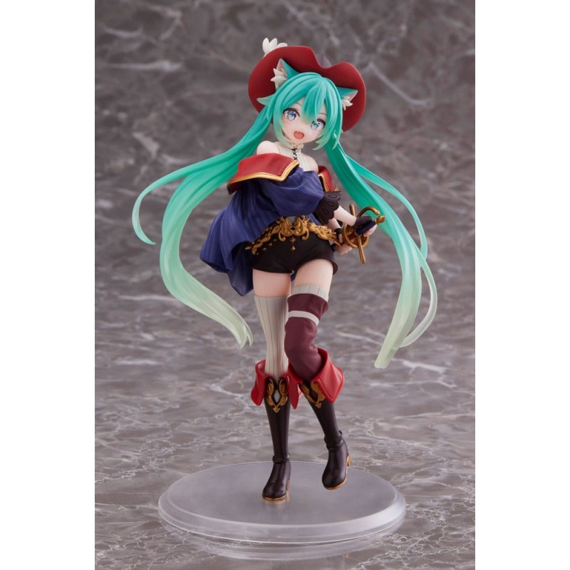 HATSUNE MIKU WONDERLAND PUSS IN BOOTS VER. FIGURE STATUA TAITO