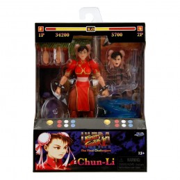 ULTRA STREET FIGHTER II CHUN-LI PLAYER 2 RED VER. ACTION FIGURE JADA TOYS