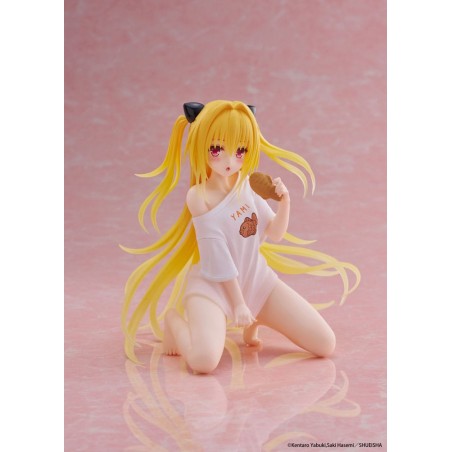 TO LOVE-RU DARKNESS GOLDEN DARKNESS ROOMWEAR VER. DESKTOP CUTE PVC STATUE FIGURE
