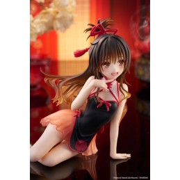 TAITO TO LOVE-RU DARKNESS MIKAN YUKI CHINESE DRESS VER. DESKTOP CUTE PVC STATUE FIGURE