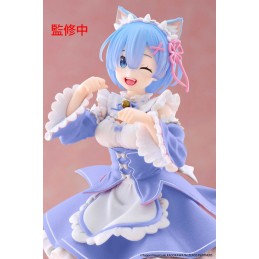 TAITO RE:ZERO START LIFE ANOTHER WORLD REM CAT MAID COREFUL RENEWAL STATUE FIGURE