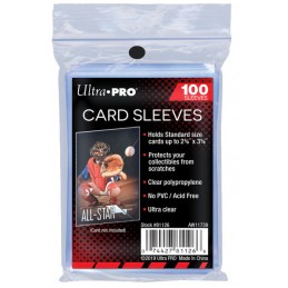 ULTRA PRO PROTECTIVE CARD SLEEVES 100X PACK