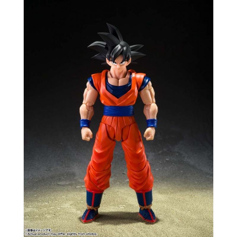 DRAGON BALL Z SON GOKU KIND HEARTED SAIYAN S.H. FIGUARTS ACTION FIGURE BANDAI