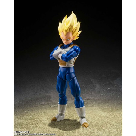 DRAGON BALL Z SUPER SAIYAN VEGETA DANGEROUS PRIDE S.H. FIGUARTS ACTION FIGURE