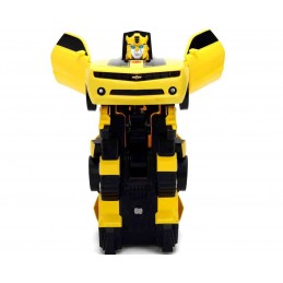 TRANSFORMERS BUMBLEBEE TRANSFORMING TO ROBOT MODEL REMOTE CONTROL JADA TOYS TRANSFORMERS BUMBLEBEE TRANSFORMING TO ROBOT MODEL REMOTE CONTROL JADA TOYS