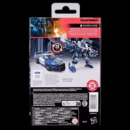 TRANSFORMERS THE LAST KNIGHT STUDIO SERIES BARRICADE ACTION FIGURE HASBRO TRANSFORMERS THE LAST KNIGHT STUDIO SERIES BARRICADE ACTION FIGURE HASBRO