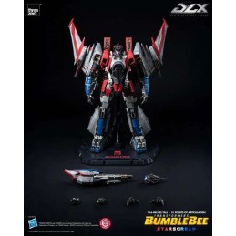 TRANSFORMERS BUMBLEBEE DLX STARSCREAM ACTION FIGURE THREEZERO