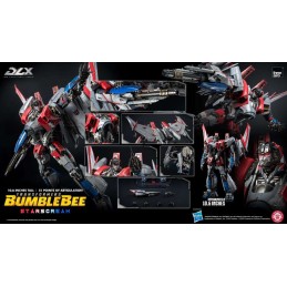 THREEZERO TRANSFORMERS BUMBLEBEE DLX SERIES STARSCREAM ACTION FIGURE
