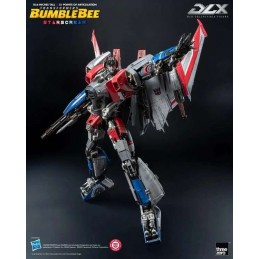 TRANSFORMERS BUMBLEBEE DLX STARSCREAM ACTION FIGURE THREEZERO TRANSFORMERS BUMBLEBEE DLX STARSCREAM ACTION FIGURE THREEZERO