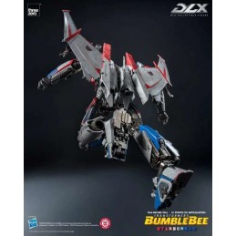TRANSFORMERS BUMBLEBEE DLX STARSCREAM ACTION FIGURE THREEZERO TRANSFORMERS BUMBLEBEE DLX STARSCREAM ACTION FIGURE THREEZERO