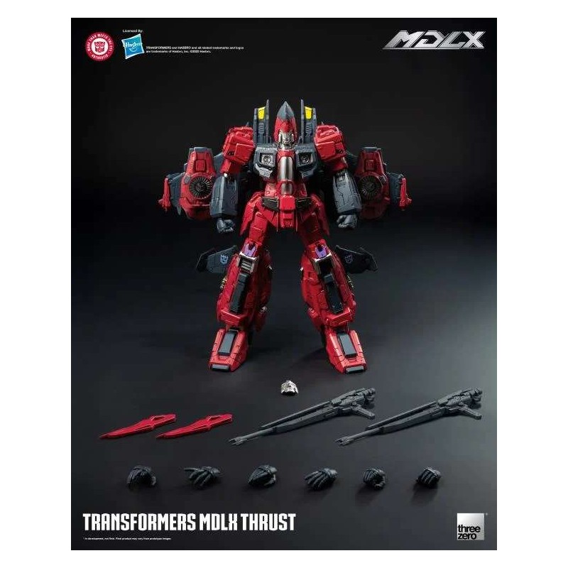 TRANSFORMERS MDLX THRUST ACTION FIGURE THREEZERO TRANSFORMERS MDLX THRUST ACTION FIGURE THREEZERO