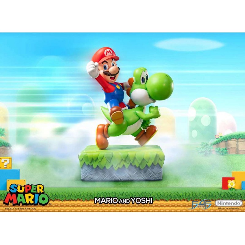 FIRST4FIGURES SUPERMARIO MARIO AND YOSHI STANDARD EDITION RESIN STATUE FIGURE