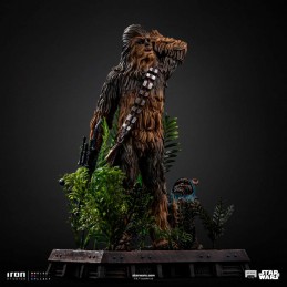 STAR WARS CHEWBACCA AND TOKKAT ART SCALE 1/10 STATUA FIGURE IRON STUDIOS STAR WARS CHEWBACCA AND TOKKAT ART SCALE 1/10 STATUA FIGURE IRON STUDIOS