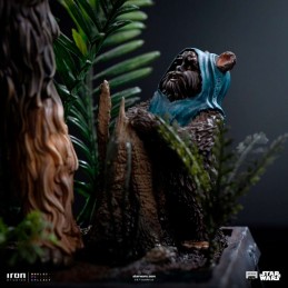 STAR WARS CHEWBACCA AND TOKKAT ART SCALE 1/10 STATUA FIGURE IRON STUDIOS STAR WARS CHEWBACCA AND TOKKAT ART SCALE 1/10 STATUA FIGURE IRON STUDIOS