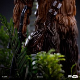STAR WARS CHEWBACCA AND TOKKAT ART SCALE 1/10 STATUA FIGURE IRON STUDIOS STAR WARS CHEWBACCA AND TOKKAT ART SCALE 1/10 STATUA FIGURE IRON STUDIOS