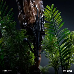 STAR WARS CHEWBACCA AND TOKKAT ART SCALE 1/10 STATUA FIGURE IRON STUDIOS STAR WARS CHEWBACCA AND TOKKAT ART SCALE 1/10 STATUA FIGURE IRON STUDIOS